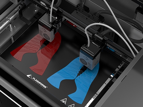 Picture for category Dual extruders working independently